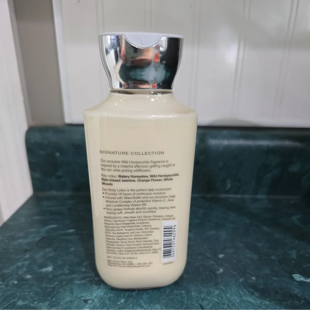NEW Bath & Body Works Wild Honeysuckle Body Lotion 8oz Discontinued Rare Unisex